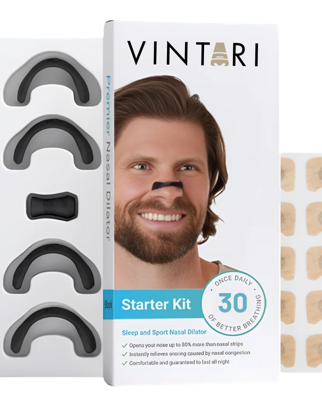 Vintari™  Magnetic Breathing Strips